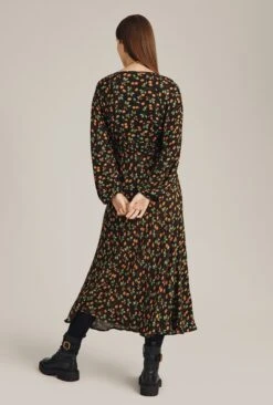 Marlow Dress Black Floral -Chic Aura Clothing D03G020 Z66 23559 650px 964px