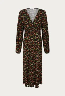 Marlow Dress Black Floral -Chic Aura Clothing D03G020 Z66 23564 650px 964px