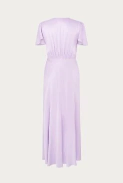 Grace Satin Midi Dress Lilac 13 Grace Satin Midi Dress Lilac -Chic Aura Clothing D04G010 L04 26511 650px 964px