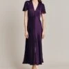Grace Satin Midi Dress Dark Purple 1 Grace Satin Midi Dress Dark Purple -Chic Aura Clothing D07G023 L91 28684 650px 964px