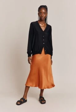 Mia Satin Bomber Jacket Black -Chic Aura Clothing J06G001 A01 26949 650px 964px