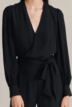 Olivia Crepe Wide Leg Jumpsuit Black 13 Olivia Crepe Wide Leg Jumpsuit Black -Chic Aura Clothing O07G002 A01 29565 650px 964px