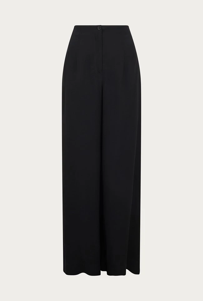 Brooke Wide-Leg Trousers Black 5 Brooke Wide-Leg Trousers Black - Image 4