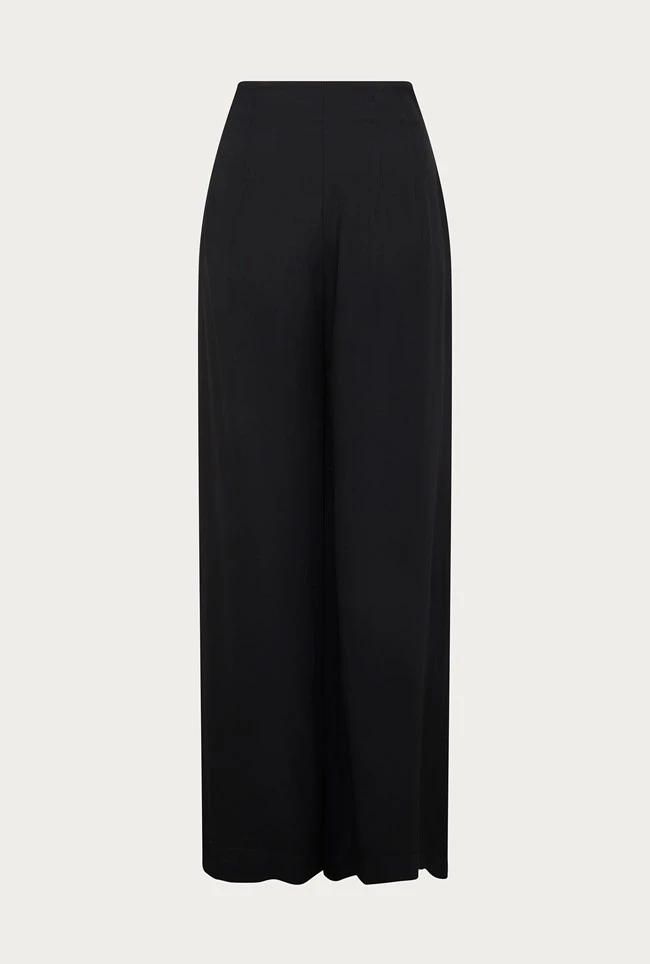 Brooke Wide-Leg Trousers Black 6 Brooke Wide-Leg Trousers Black - Image 5