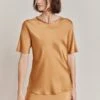 Ivy Satin Top Tobacco Brown 1 Ivy Satin Top Tobacco Brown -Chic Aura Clothing Q06G008A D33 28629 650px 964px