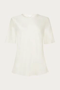 Ivy Satin Top Ivory 21 Ivy Satin Top Ivory -Chic Aura Clothing Q06G008A M12 26544 650px 964px