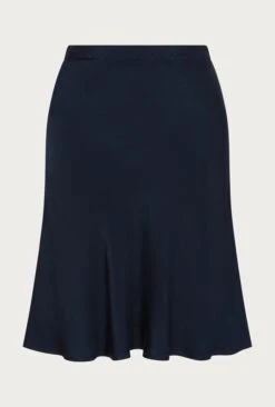 Arella Satin Slip Skirt Navy 13 Arella Satin Slip Skirt Navy -Chic Aura Clothing S06G003 K10 27142 650px 964px