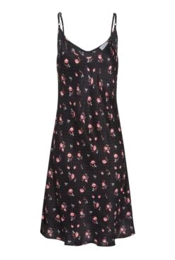 Iris Satin Slip Rose Ditsy 10 Iris Satin Slip Rose Ditsy -Chic Aura Clothing Z01G004CK Y91 20754 650px 964px