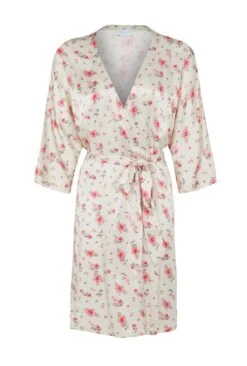 Alexa Satin Robe Vintage Rose 12 Alexa Satin Robe Vintage Rose -Chic Aura Clothing Z01G006CK Y92 20758 650px 964px